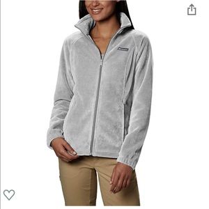 Columbia women Benton zip jacket fleece grey